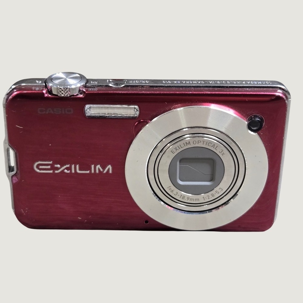 Casio Exilim EX-S10A Red 10.1MP 3x OZ Digital Compact Camera Parts Repair